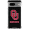 University of Oklahoma Sooners Black Google Pixel 7a Clear Case